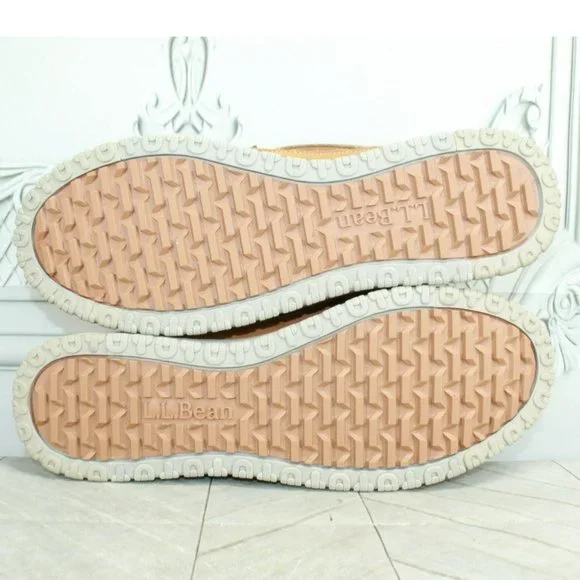 LL Bean All Week Brown Leather Slip On Moccasin Slipper Shoes Size 11 - Picture 9 of 9